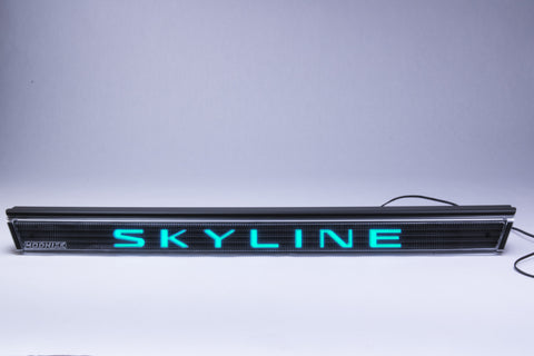 Light-up / Illuminated SKYLINE Panel / Garnish | R33