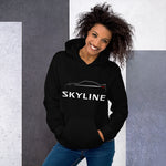 R33 Skyline Silhouette | Unisex Hoodie